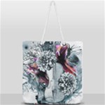 Design Art (design 34) Full Print Rope Handle Tote (Large)