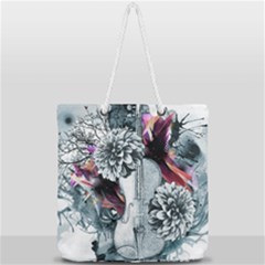 Full Print Rope Handle Tote (Large) 