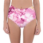 Design Art (design 30) Reversible High-Waist Bikini Bottoms