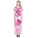 Design Art (design 30) Short Sleeve Maxi Dress