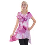 Design Art (design 30) Short Sleeve Side Drop Tunic