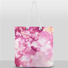 Full Print Rope Handle Tote (Large) 