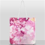 Design Art (design 30) Full Print Rope Handle Tote (Large)