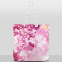 Full Print Rope Handle Tote (Large) 