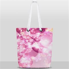 Full Print Rope Handle Tote (Small) 