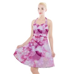 Halter Party Swing Dress  