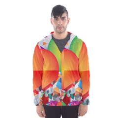 Men s Hooded Windbreaker 