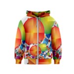 Design Art (design 28) Kids  Zipper Hoodie