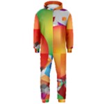 Design Art (design 28) Hooded Jumpsuit (Men)