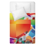 Design Art (design 28) Duvet Cover Double Side (Single Size)