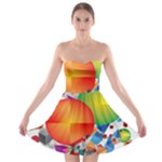 Design Art (design 28) Strapless Bra Top Dress