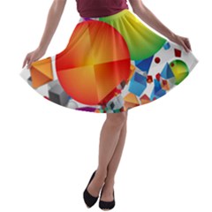 A-line Skater Skirt 