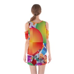 Shoulder Cutout One Piece Dress 