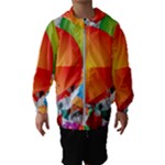 Design Art (design 28) Kids  Hooded Windbreaker