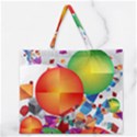 Zipper Large Tote Bag 