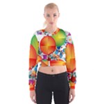 Design Art (design 28) Cropped Sweatshirt