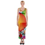 Design Art (design 28) Fitted Maxi Dress