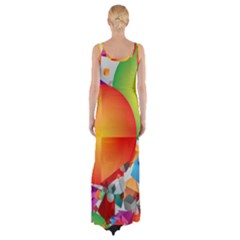 Thigh Split Maxi Dress 