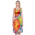 Design Art (design 28) Midi Sleeveless Dress