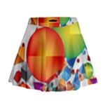 Design Art (design 28) Mini Flare Skirt