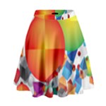 Design Art (design 28) High Waist Skirt