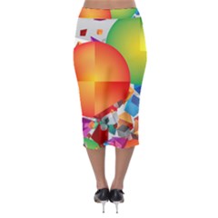 Midi Pencil Skirt 