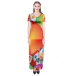 Design Art (design 28) Short Sleeve Maxi Dress