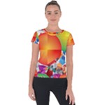 Design Art (design 28) Short Sleeve Sports Top 