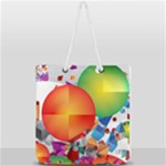 Design Art (design 28) Full Print Rope Handle Tote (Large)