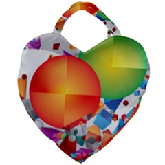 Giant Heart Shaped Tote 