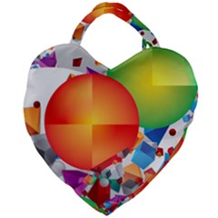 Giant Heart Shaped Tote 