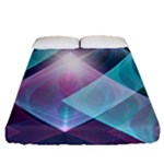 Design Art (design 26) Fitted Sheet (Queen Size)