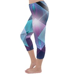 Capri Winter Leggings  Back