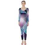 Design Art (design 26) Long Sleeve Catsuit