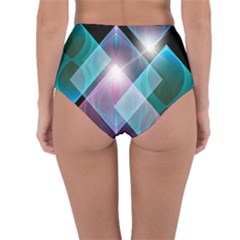 Reversible High-Waist Bikini Bottoms 