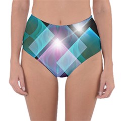 Reversible High-Waist Bikini Bottoms 