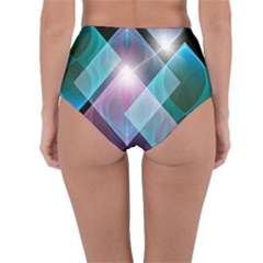 Reversible High-Waist Bikini Bottoms 