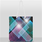 Design Art (design 26) Full Print Rope Handle Tote (Large)