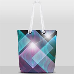 Full Print Rope Handle Tote (Small) 