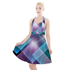 Halter Party Swing Dress  