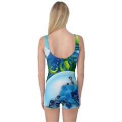 One Piece Boyleg Swimsuit 