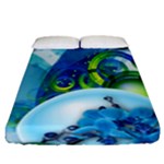 Design Art (design 25) Fitted Sheet (California King Size)