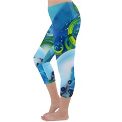 Capri Winter Leggings  Back