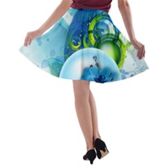 A-line Skater Skirt 