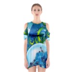 Design Art (design 25) Shoulder Cutout One Piece Dress