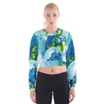 Design Art (design 25) Cropped Sweatshirt