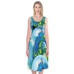 Design Art (design 25) Midi Sleeveless Dress