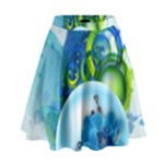 Design Art (design 25) High Waist Skirt