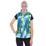 Design Art (design 25) Women s Button Up Vest