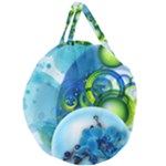 Design Art (design 25) Giant Round Zipper Tote